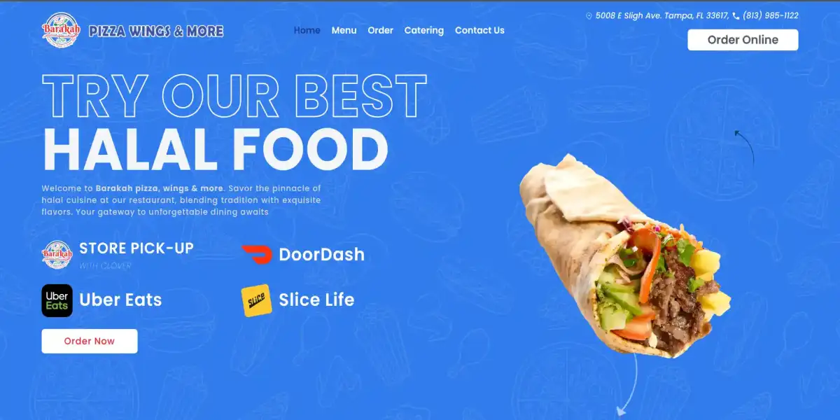 Barakah Eatery Pizza Wings & More
